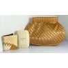 AZZARO 9 by Loris Azzaro Perfumed Soap,Gold Clutch+Sample Parfum **VINTAGE