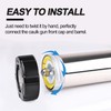 Sausage caulking gun Aluminum Front Cap, Durable Sausage Caulking Gun