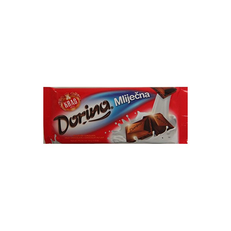 Dorina Chocolate bar form Croatia (Milk - Milk Chocolate 80g