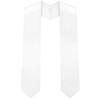 White Graduation Stole, Stoles for Graduation 2025, Graduation Sash, 70"