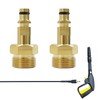 GCNWW for Karcher Hose Connector M22, Quick Connect Pressure Washer