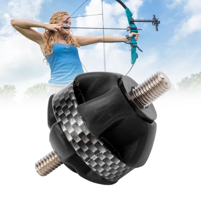 Rubber Bow Shock Absorbing Ball Portable Compound and Recurve Bow