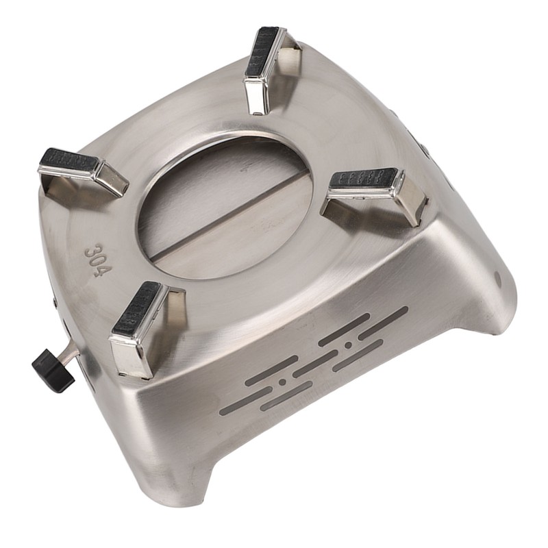 Drawer Type Alcohol Burner One Piece Stainless Steel Sliding Adjustment
