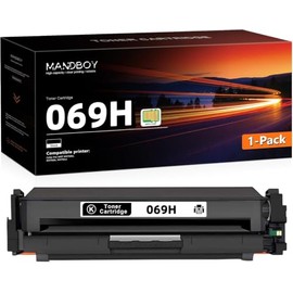 069H Black Toner Cartridge 1-Pack Works with MF753Cdw MF751Cdw LBP674Cdw