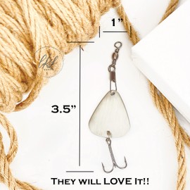 Those We Love Dont Go Away They Fish Beside Us Everyday Fishing Lure Rememberance Christmas Birthday Gift Idea Fishing Lure Heaven Fishing Lure FBA-HEAVEN-LURE (|Heaven|)