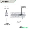 EAI Heavy Duty Tower Bolt | 4 Inch | Galvanised