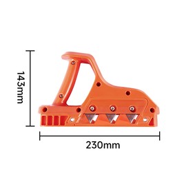 ABS Plasterboard Chamfering Planer Wood Edges Trimming Tool Tilt Angle Ceiling Decorative Planer with Stainless Steel Blade