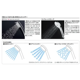 TOTO Showerhead (Comfort Wave 3 Mode) THC69C