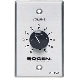 Bogen Bogen 10 Watt Attenuator Single Gang BG-AT10A