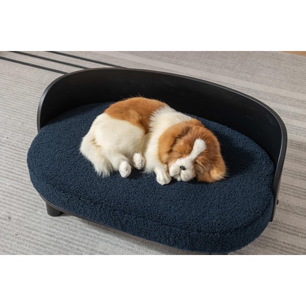 HomSof 26.77" Scandinavian Style Elevated Dog Cat Bed Pet Sofa