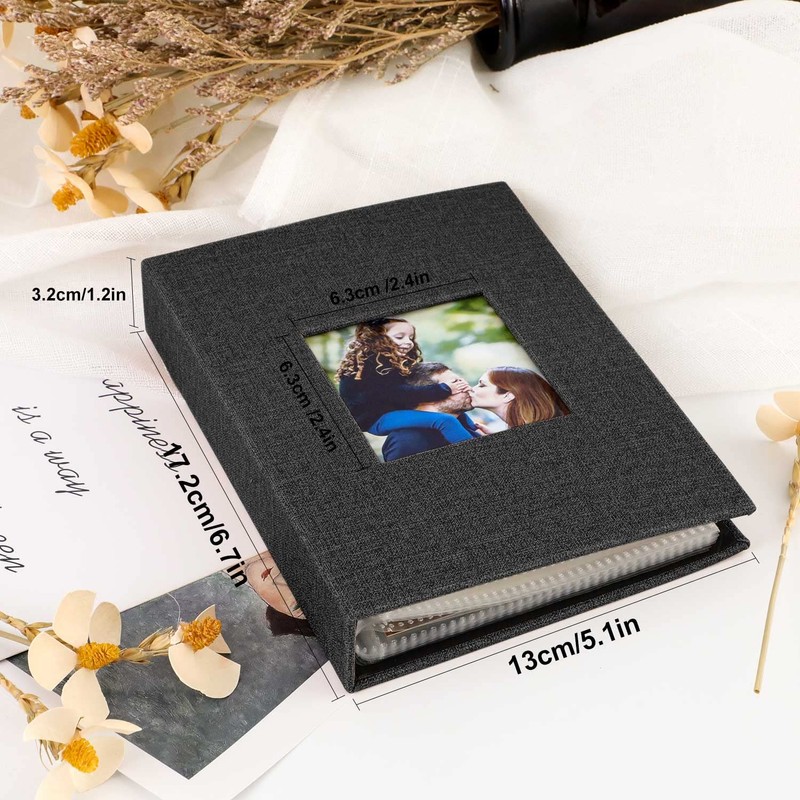 Lanpn Photo Album 10 x 15 Mini Small Format 100