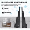 BEVINSEE Black Spark Plug Wire Loom Holders Separator Kit Fits