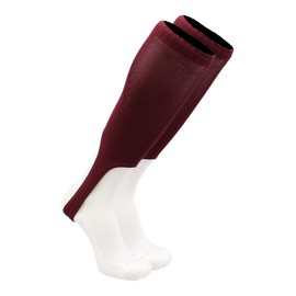 TCK 9 Inch Solid Baseball Stirrups (Maroon, Medium)