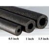 Silrubsups 12 Pack 15mm Thick Pipe Insulation Foam Tube for