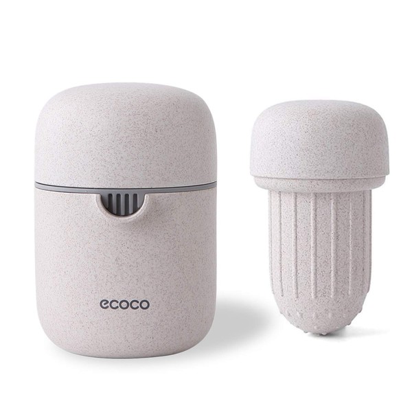 Meiyijia Small Citrus Juicer with Container and Lid, Juice &