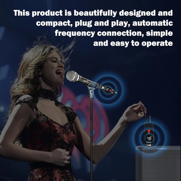 Does not apply 2.4Ghz UHF Wireless Microphone System XLR Adapter