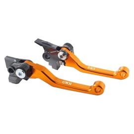 Adsspro Motorcycle Foldable Brake Clutch Lever Handle CNC Aluminum Pivot for 125 150 250 300 350 450 500 SX XC-W EXC-F XCF-W XC-F SXF EXC EXCF XC XCF XCW SX-F XCF-W SX-F Dirt Pit Bike