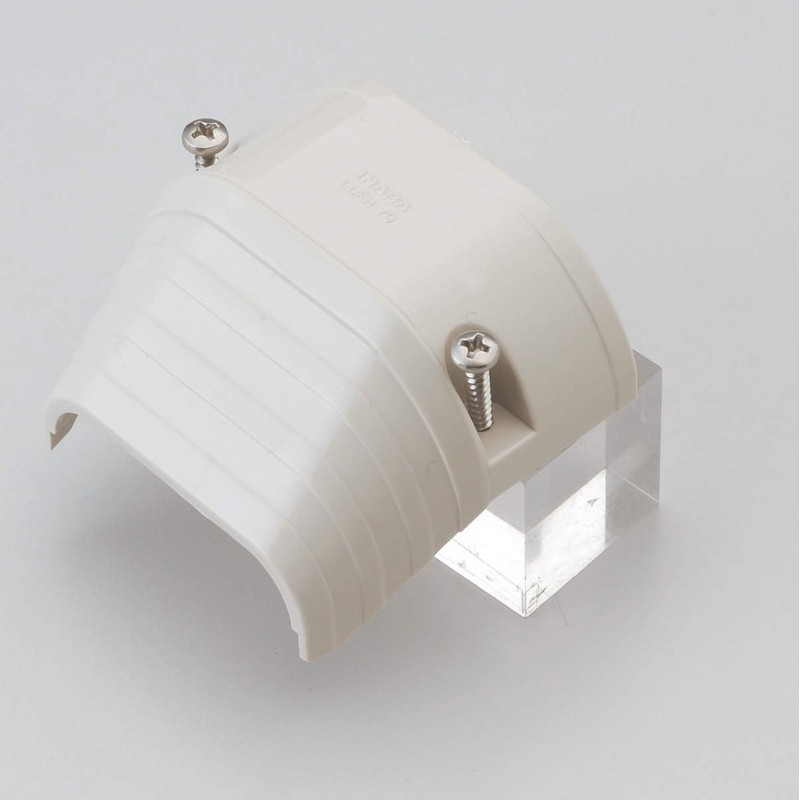 Inaba Denko LDEN-90-W Cosmetic Plumbing Cover, Terminal Cover, For Device
