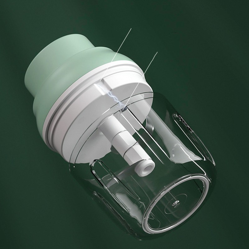 Mini Electric Garlic Masher Rechargeable Portable Cordless Electric Onion Mincer