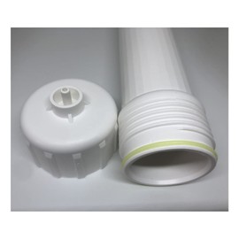 Lafiucy 1812/2012 Reverse Osmosis Membrane Housing 1/4 Inch Quick-Connect Fittings, Key Complete Set, Compatible with Ro Menbrane 50/75/100/125GPD