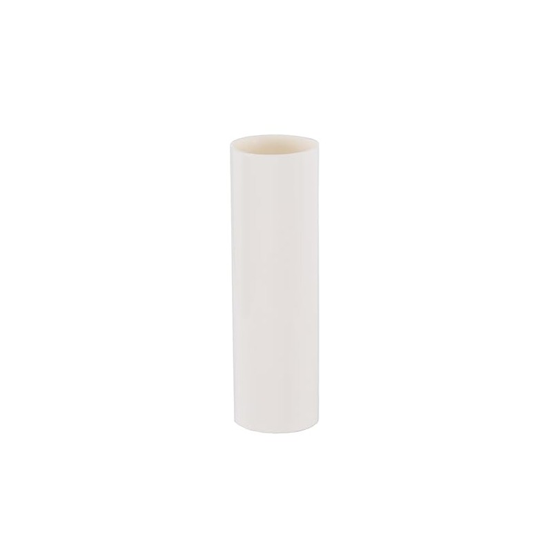B&P Lamp® 12" Ht., White Plastic Candle Cover, Standard Base
