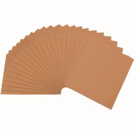 EVA Foam Sheets - Brown - Pack of 5, A4 Paper Size, Extra Large Sheet Size, 7.8 X 11.8 Inches, 1.5mm-2mm Thick, for Arts and Crafts, 5 Sheets, Easter Decor DIY Handwork, Craft School Projects, Kids