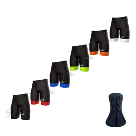 Sparx Men's Active Triathlon Short Tri Cycling Short Swim Bike Run