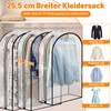 Dntorx Pack of 4 Garment Bags, 127 x 60 cm