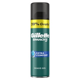 Gillette Mach3 Extra Comfort Beard Care Shaving Gel Men (240 ml), Gift for Men
