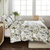 Herside Duvet Cover Double Size - 100% Cotton Reversible Floral