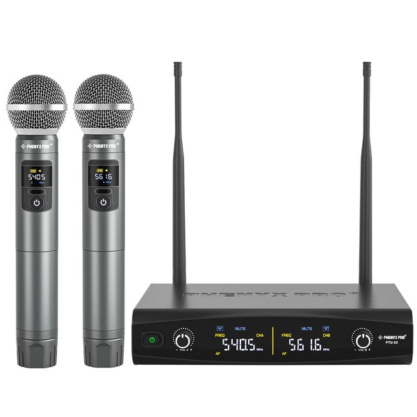 Phenyx Pro Phenyx Pro Wireless Microphone System, Metal Wireless Mic