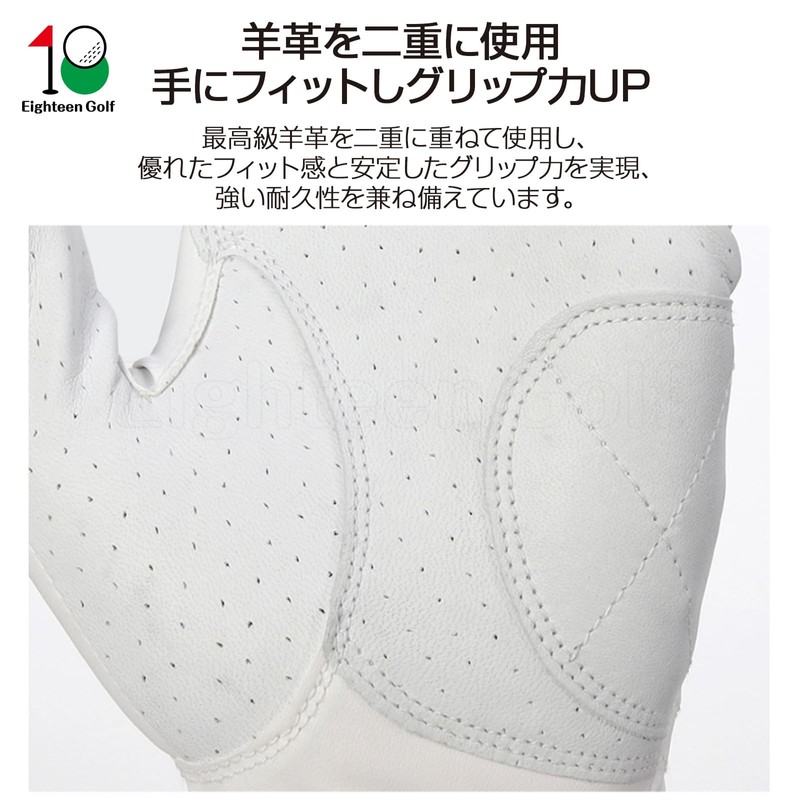 Golf Gloves, Men's, Left-Handed, Women's, Ambidextrous, Sheepskin Gloves, Double Layer,