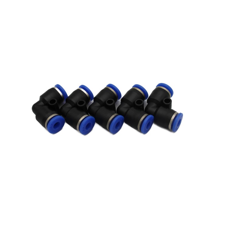 4 mm IQS Pneumatic Angle Connector 90° Pack of 5
