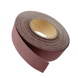 600 Grit Continuous Sandpaper Roll 2.54cm x 8m Emery Cloth Aluminium Oxide Abrasive Sandpaper Roll Drum Sander Sandpaper Rolls for Wood Furniture Finishing Metal Sanding Automotive Polishing