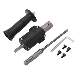Kadimendium Electric Drill to Hammer Adapter High Hardness Fast Change Electric Hammer Converter Drill Conversion Head for Wood and Metal Cutting