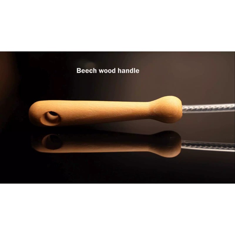 Konex 28" Premium Flexible Medium-Soft Natural Goathair Radiator, Coil and
