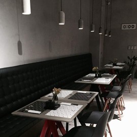 TopDeng Industrial Concrete Cement Pendant Lights, E26 Vintage American Village Style Chandeliers for Restaurant Bar Counter Kitchen Island-Gray 8.5x19cm