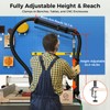 Dust Collection Boom Arm for CNC Router – Adjustable Clamp