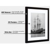 PEALSN 9x12 Picture Frame, Display Pictures 6 x 8 with
