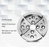 Wood Lathe Chuck Strong Wear Resistant Compact Stable Performance Woodworking