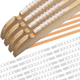 200 Clothes Hangers Wooden Hangers Clothes Hanger Wooden Hangers Hangers Non-Slip Hangers Non-Slip Hangers