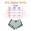 MISS POPULAR Girls 6 Pack Dolphin Shorts Cute Designs Comfy