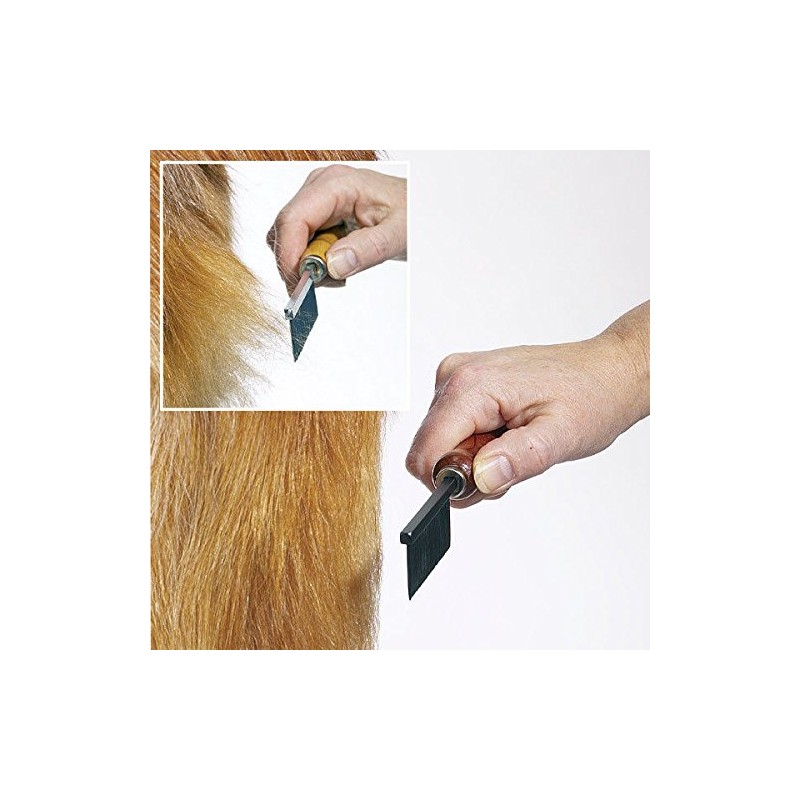 Professional Anti Static Dog Grooming Combs Xylan Coated Wear Resistant