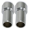 SPARES2GO Radiator Valve 15mm x 10mm Pushfit Chrome Speed Fit