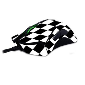 MightySkins Skin Compatible with Razer Deathadder Elite - Check | Protective, Durable, and Unique Vinyl Decal wrap Cover | Easy to Apply, Remove, and Change Styles | Made in The USA