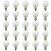 Sunlite G11 Globe Incandescent Light Bulbs, 10 Watts, 65 Lumens,