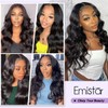 Emistar Long Wavy V Part Wig None Lace Front Wigs