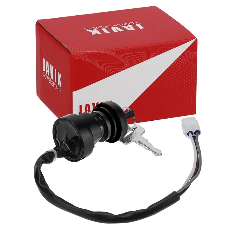 JAVIK Ignition Key Switch Fit for Kawasaki KFX700 2004-2011 Prairie