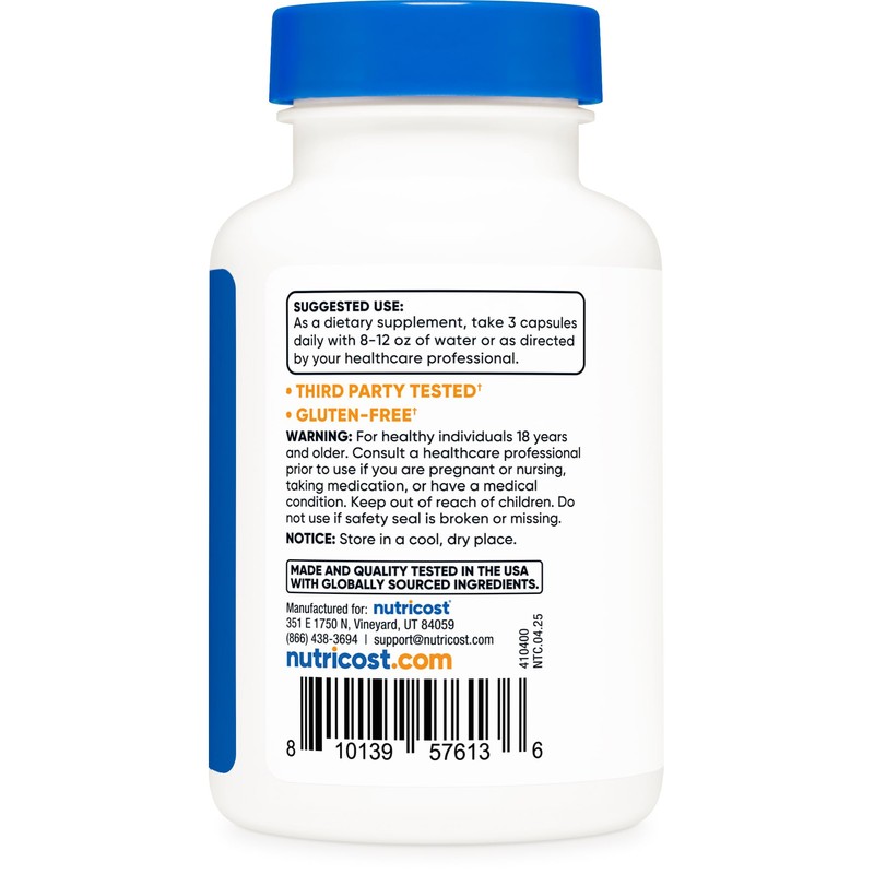 Nutricost Pomegranate Extract (15000 mg Equivalent) 120 Capsules - 40