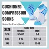 NEWZILL Low-Cut Compression Socks Unisex Running Socks with Embedded Frequency